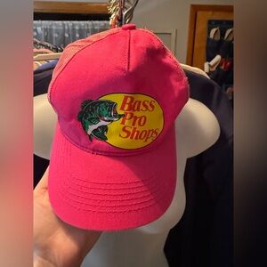 Bass Pro Shops Pink Fishing Cap